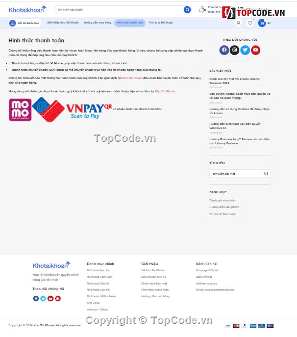 kho tài khoản,kho tài khoản cực đẹp,kho,Sharecode theme wordpress giống kho tài khoản cực,theme wordpress đẹp,code wordpress